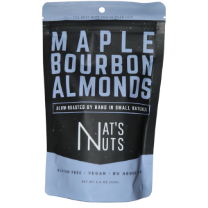 Maple Bourbon Almonds